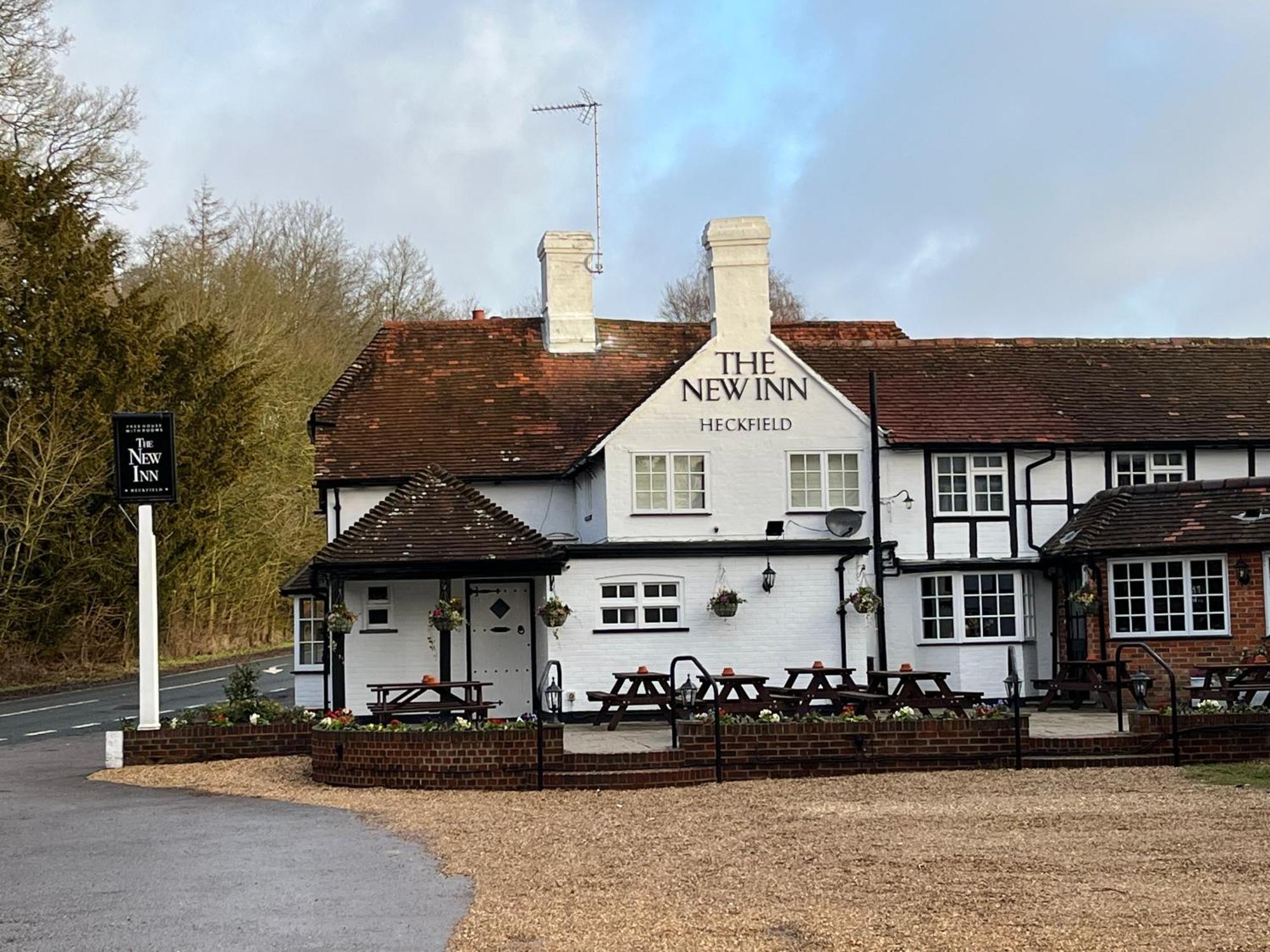The New Inn Heckfield Hook  Exterior foto