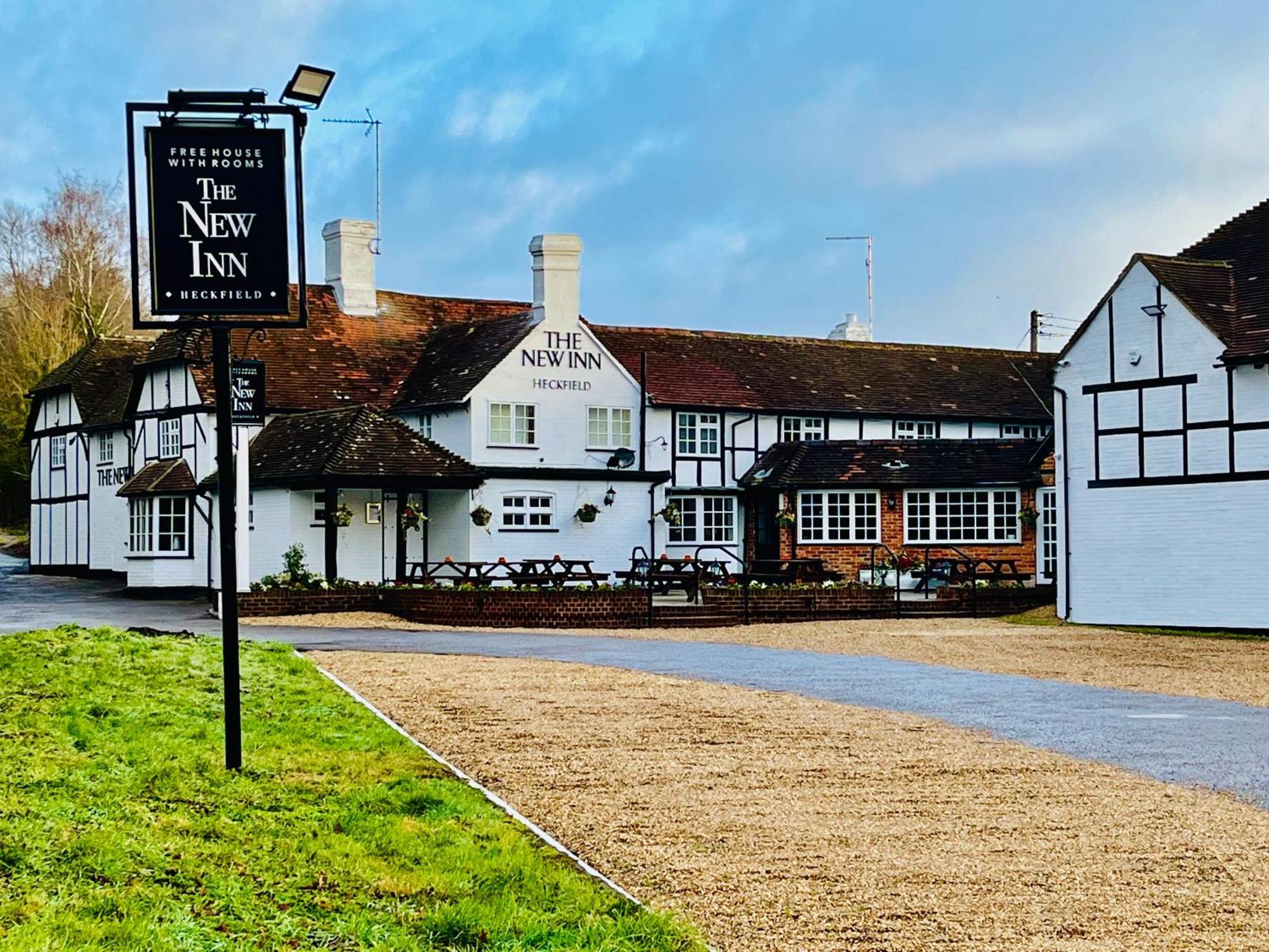 The New Inn Heckfield Hook  Exterior foto